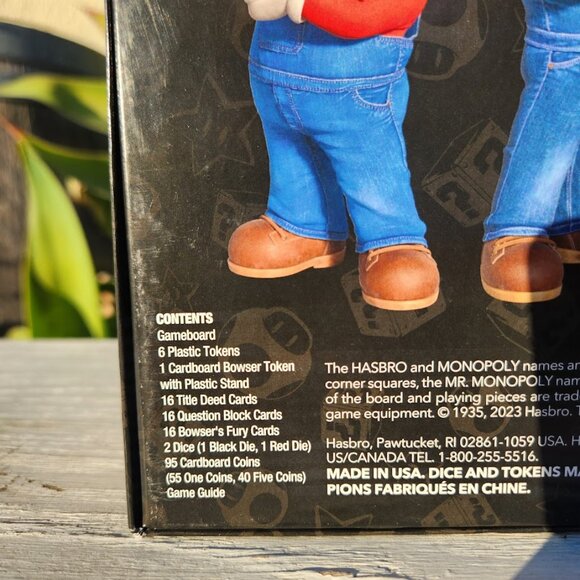 NEW Monopoly Super Mario Movie Edition Board Game Nintendo Bowser CHRISTMAS GIFT - Picture 9 of 13